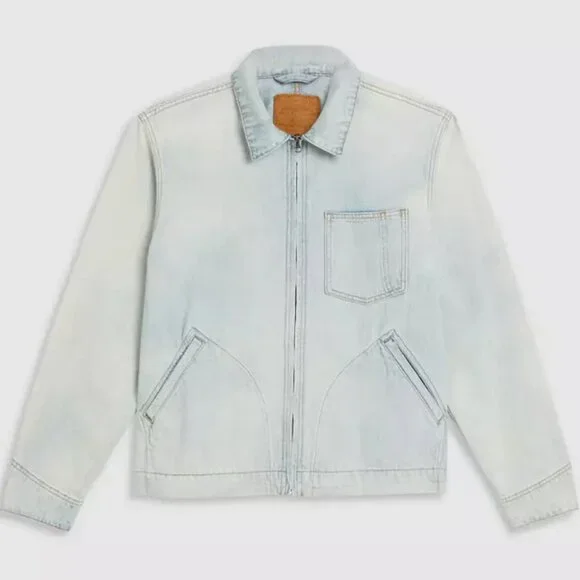 Levi's® Premium Lightweight Full-zip Mechanics Jacket, Low Light Rain, Medium